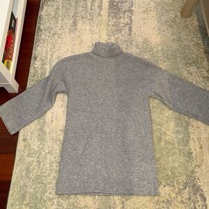 Princess Polly Women's Gray Turtleneck Dress